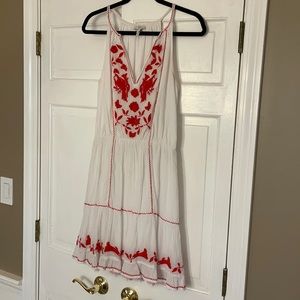 Beautiful Embroidered halter dress